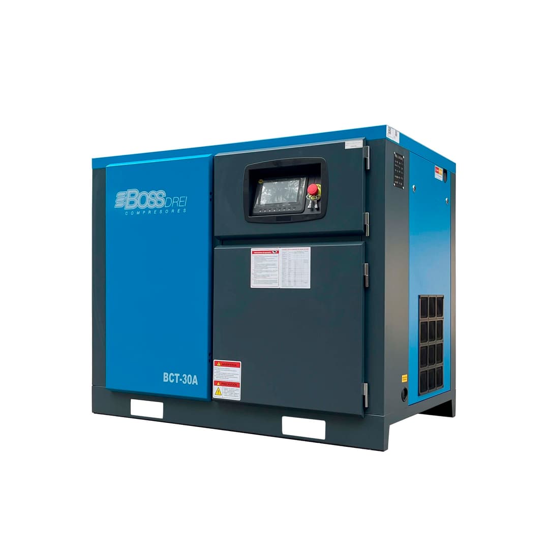 Compresor de tornillo 30HP modelo BCT-30A - Boss Drei México