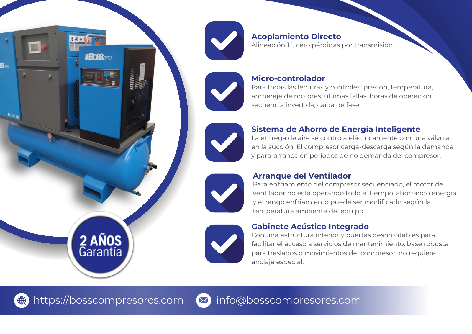 Set de aire 4 en 1 — Catálogo de Compresores de Aire Boss Drei, página 13 de 31