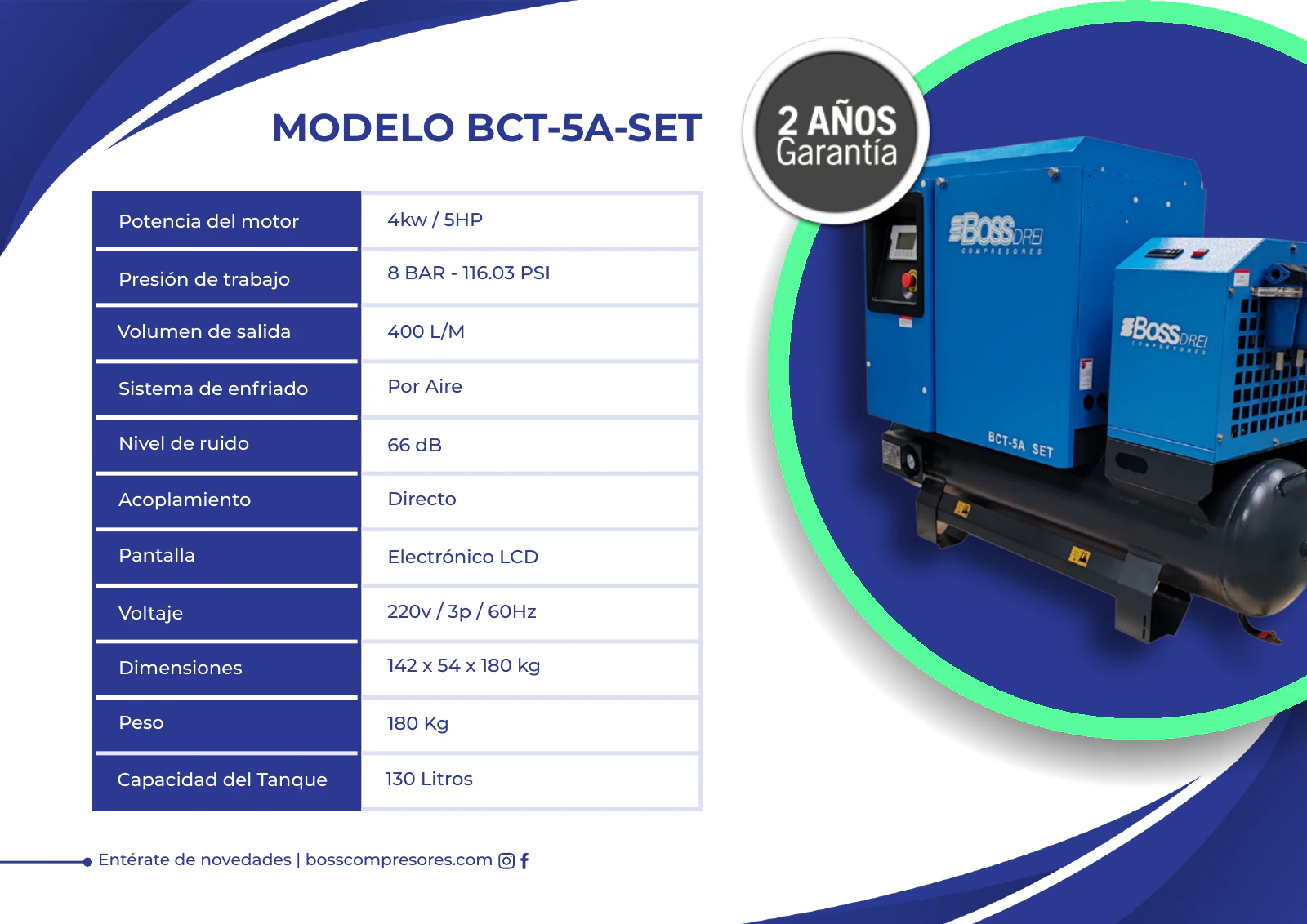Set de aire 4 en 1 — Catálogo de Compresores de Aire Boss Drei, página 14 de 31