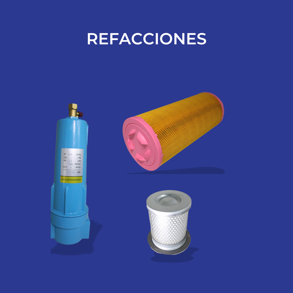 Refacciones para compresores de aire